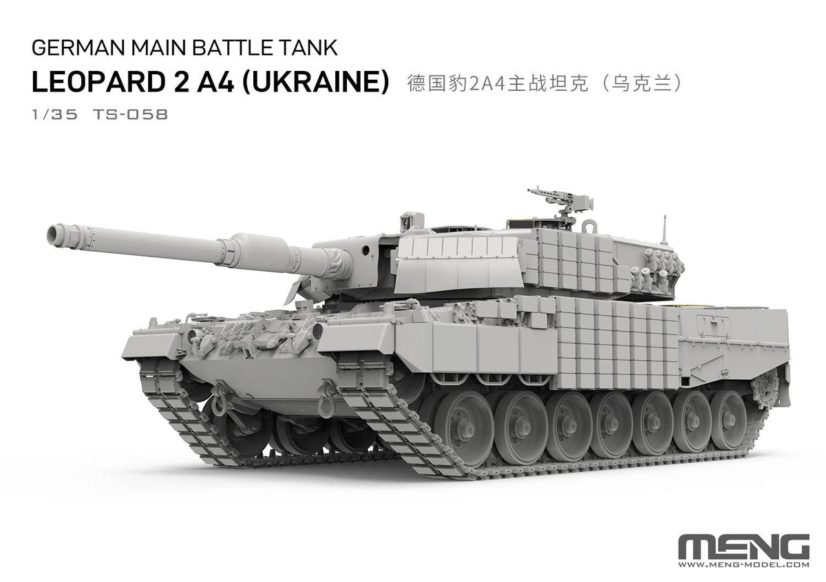 Meng: 1/35 German Main Battle Tank Leopard 2A4 (Ukraine)
