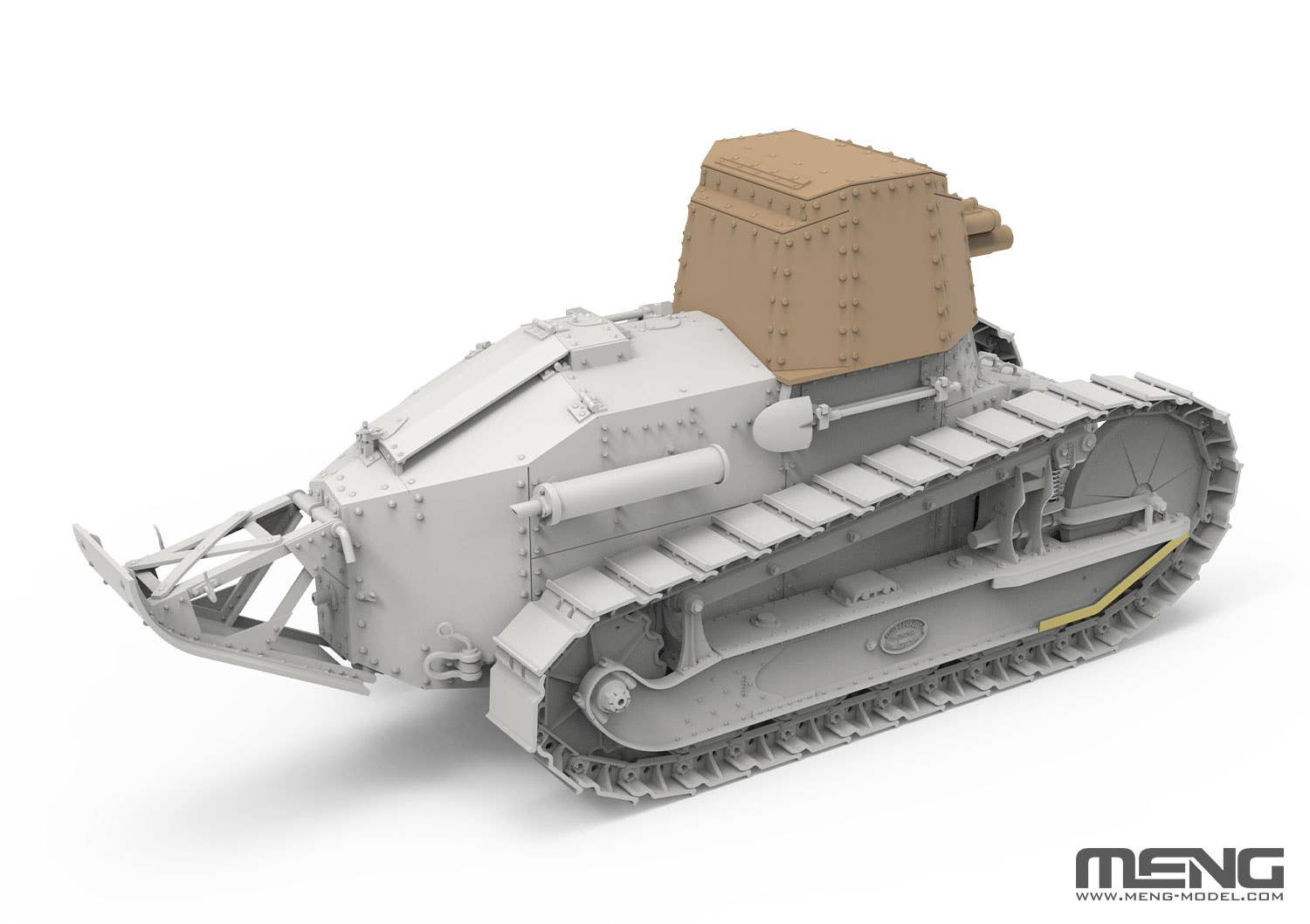 Meng: 1/35 French FT 75 BS Self-Propelled Gun