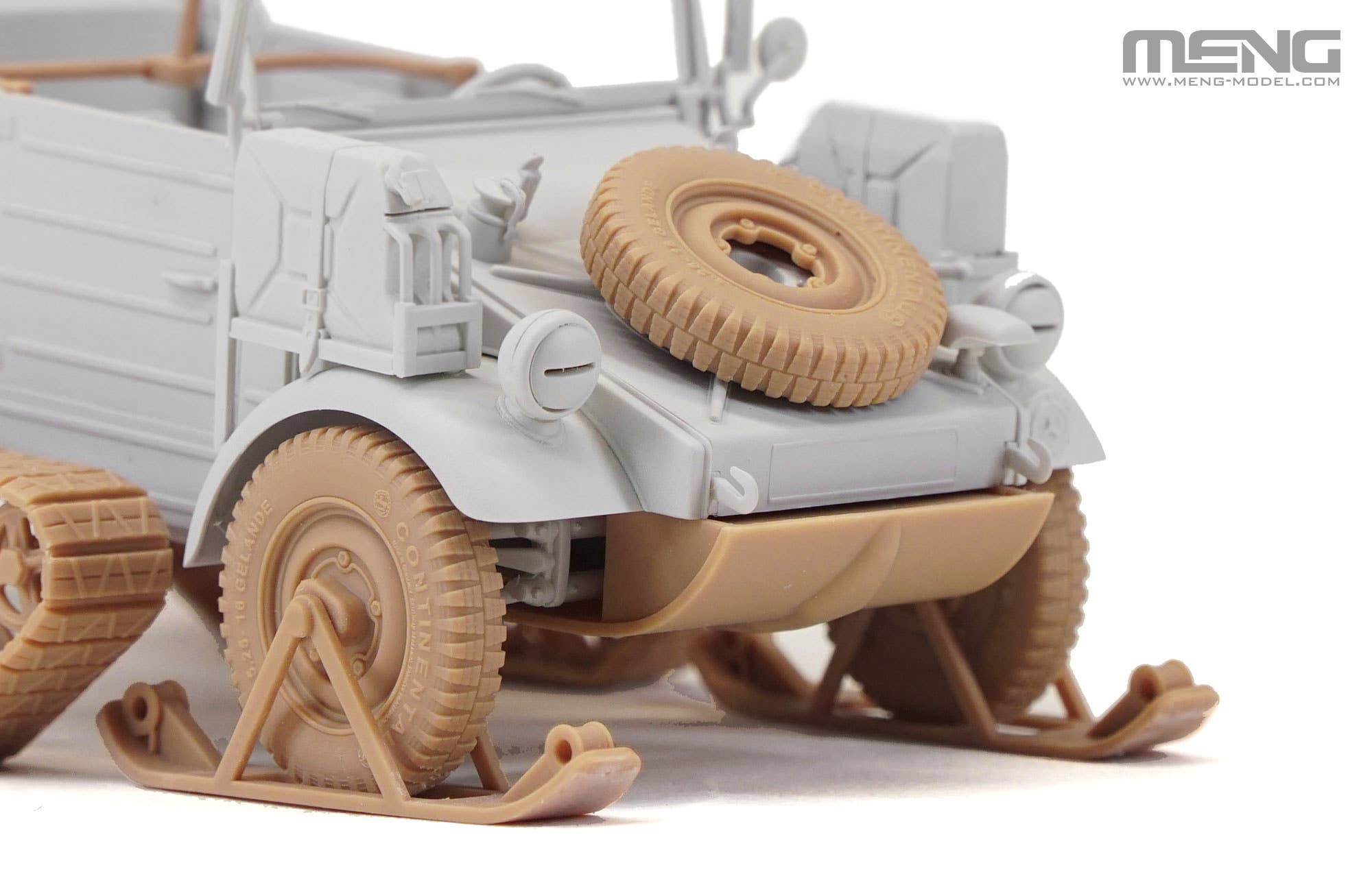 Meng: 1/35 German Pkw.K1 Kubelwagen Type 155 Half-Track