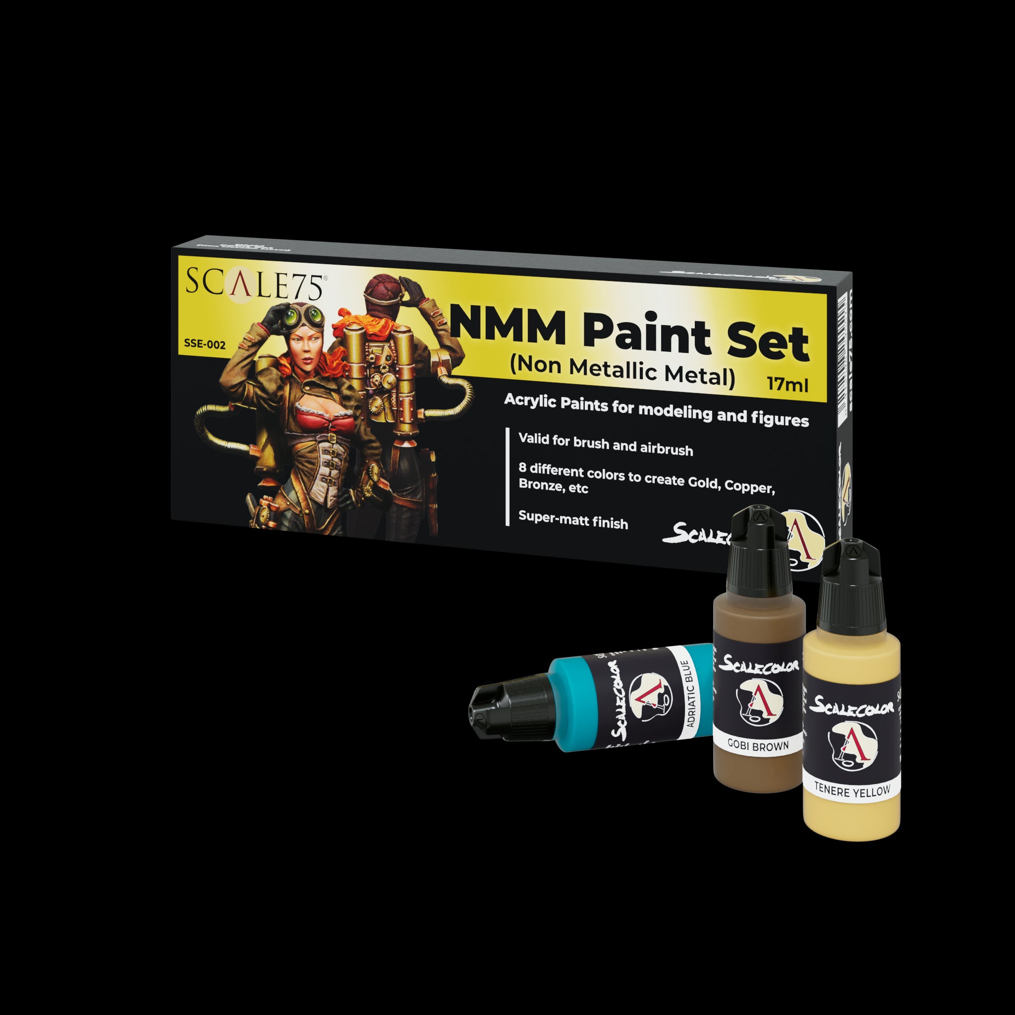 Scale75: NMM Paint Set Gold And Copper