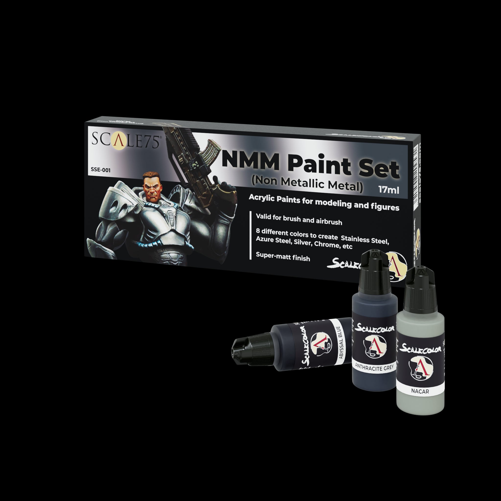 Scale75: NMM Paint Set Steel