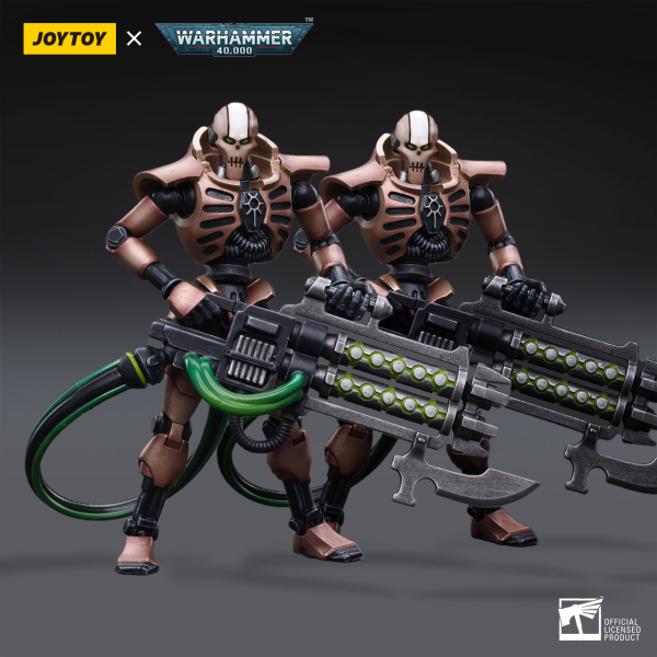 Joytoy: Necrons Szarekhan Dynasty lmmortal with Gauss Blaster [2PCS]