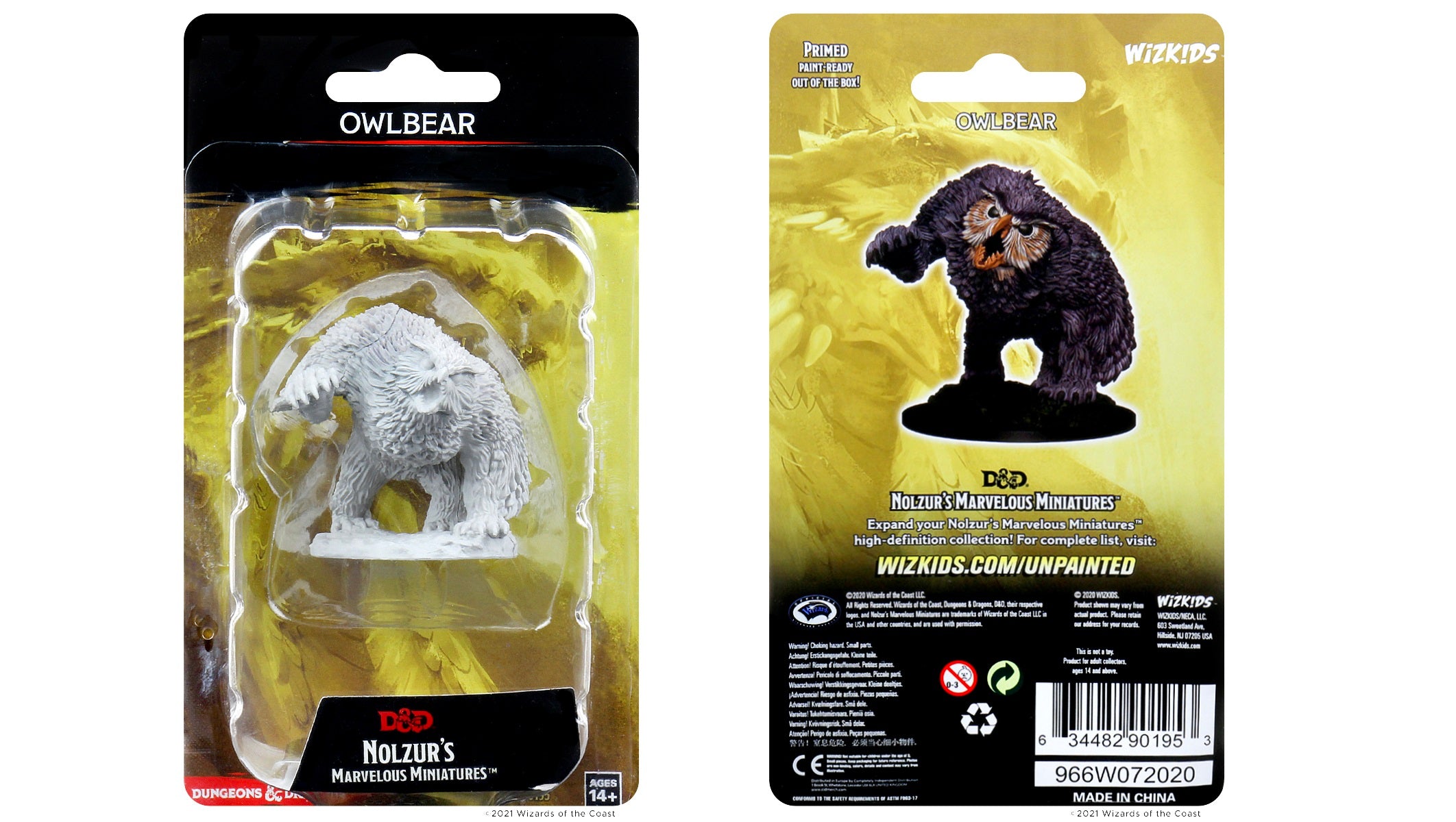 D&D Nolzur's Marvelous Miniatures: Owlbear