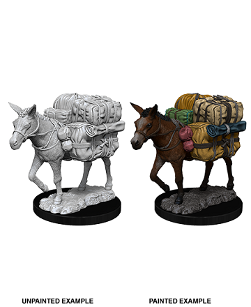 Pathfinder Deep Cuts Unpainted Miniatures: Pack Mule