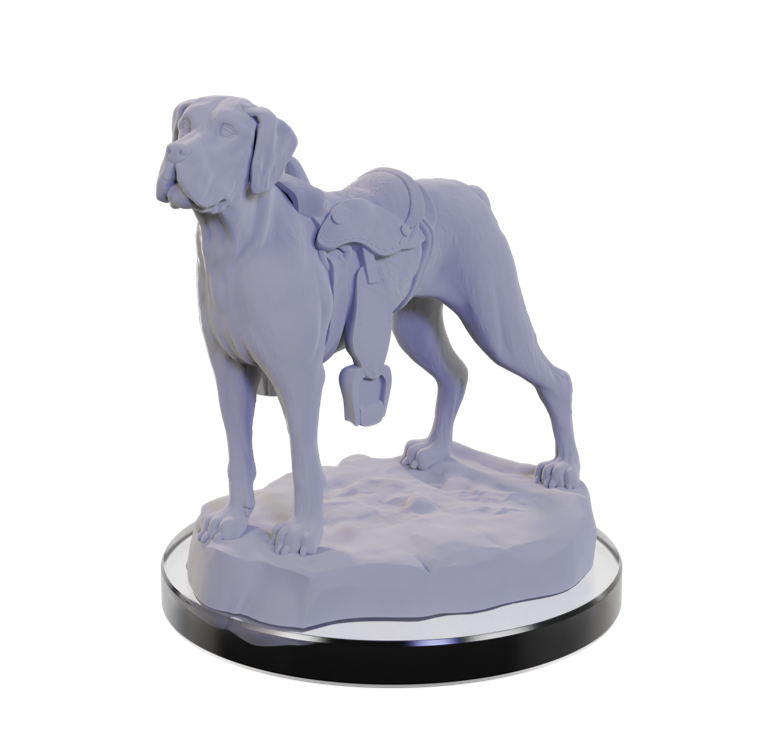 Pathfinder Deep Cuts Unpainted Miniatures: Dog Companions