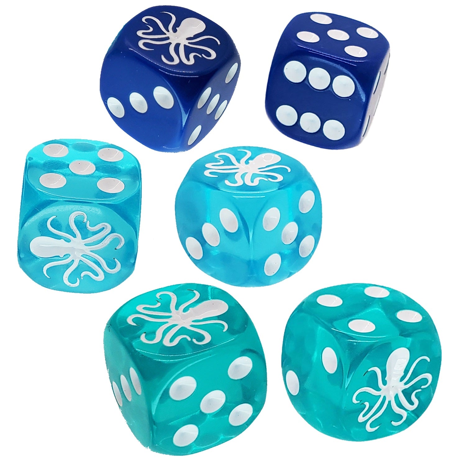 Octopus D6 Dice Set