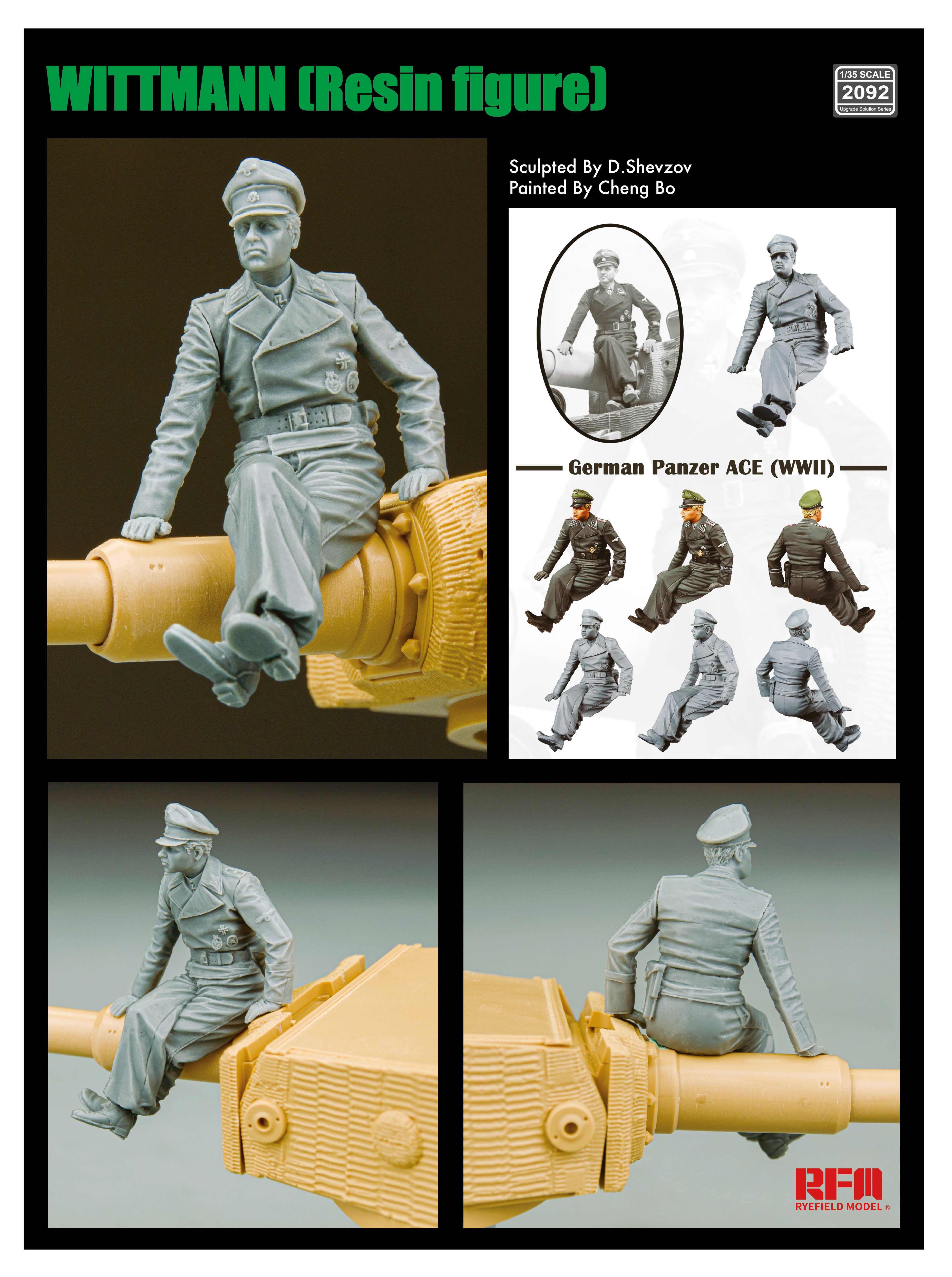 RFM: 1/35 Wittmann (Resin Figure)