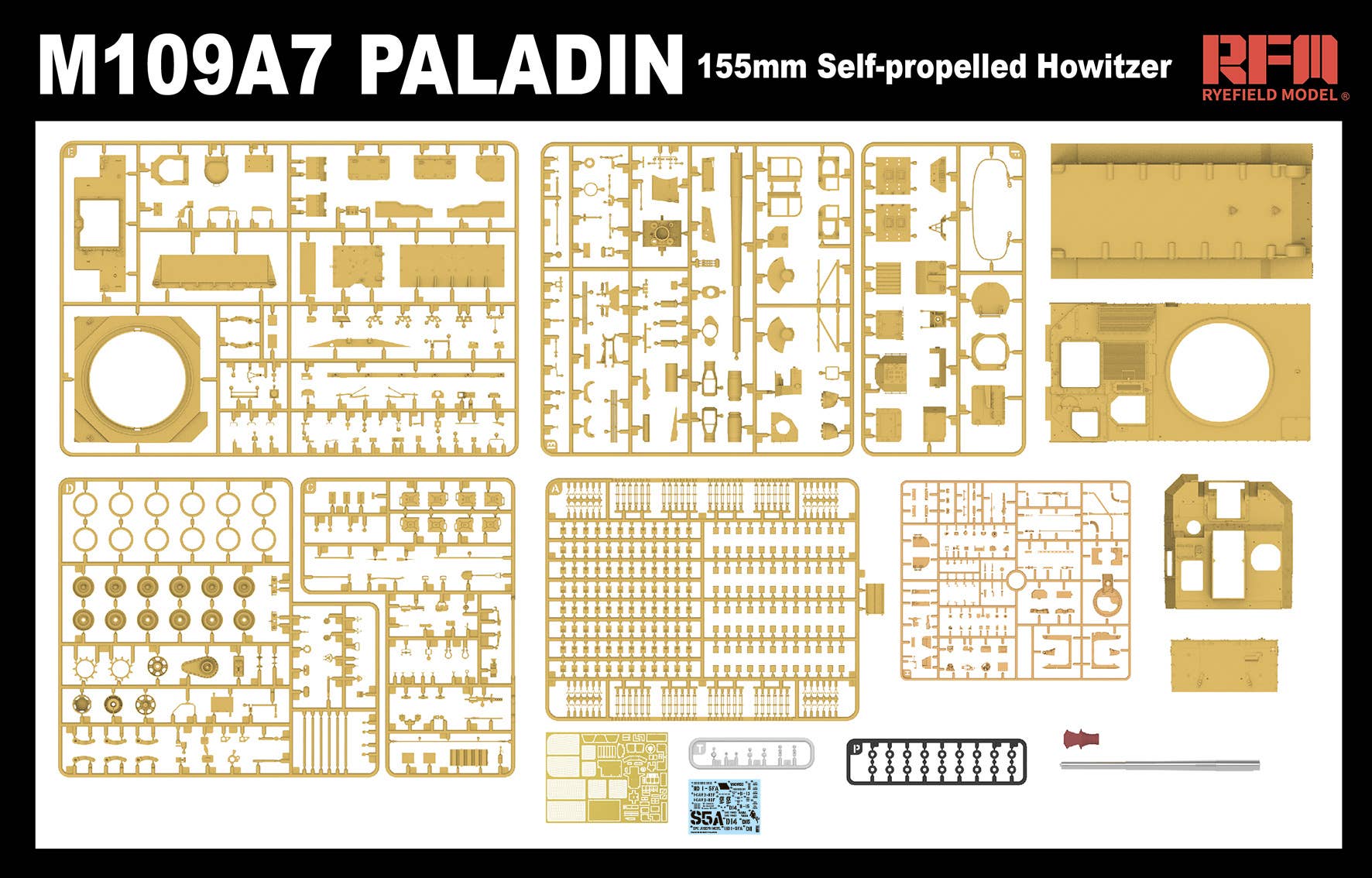 RFM: 1/35 M109A7 Paladin Self-Propelled Howitzer