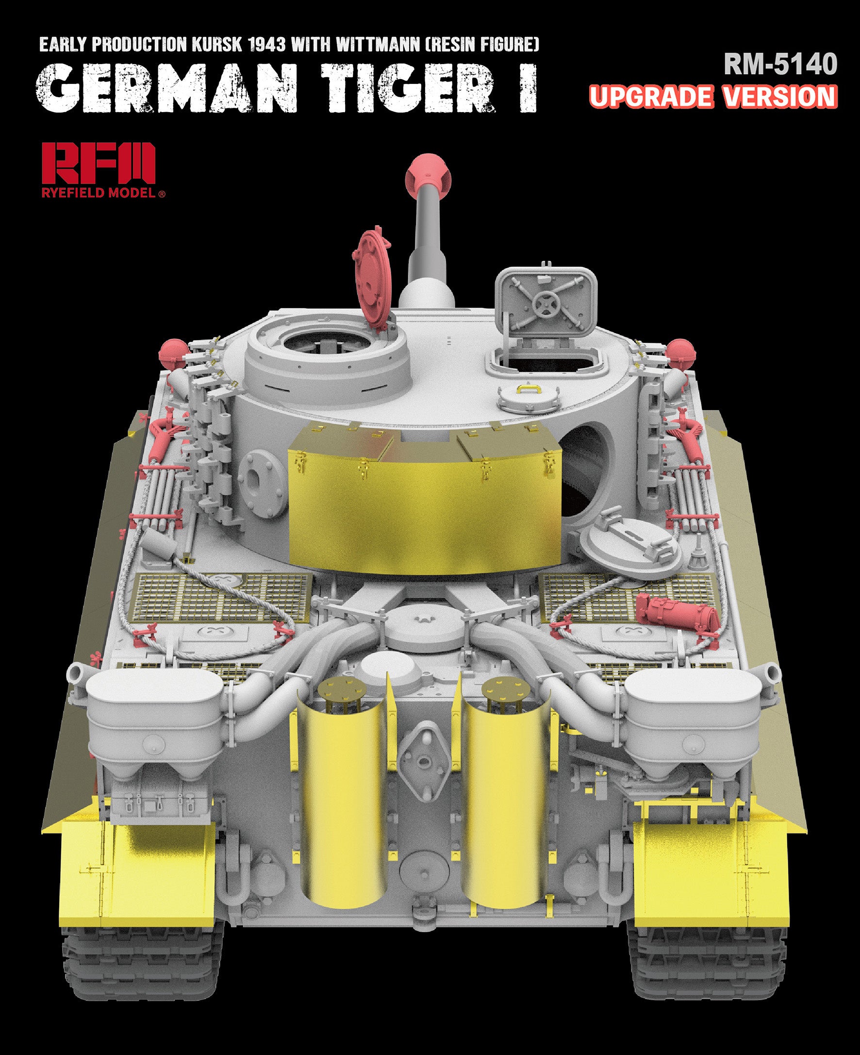 RFM: 1/35 Sd.Kfz.181 Pz.Kpfw. VI Ausf. E Tiger I Early Production Kursk 1943 (Upgrade Version)