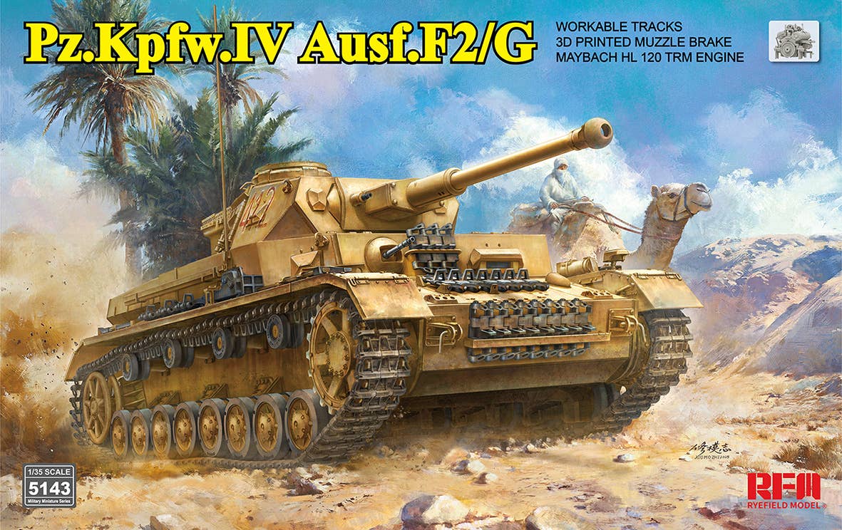 RFM: 1/35 Panzerkampfwagen IV Ausf. F2/G