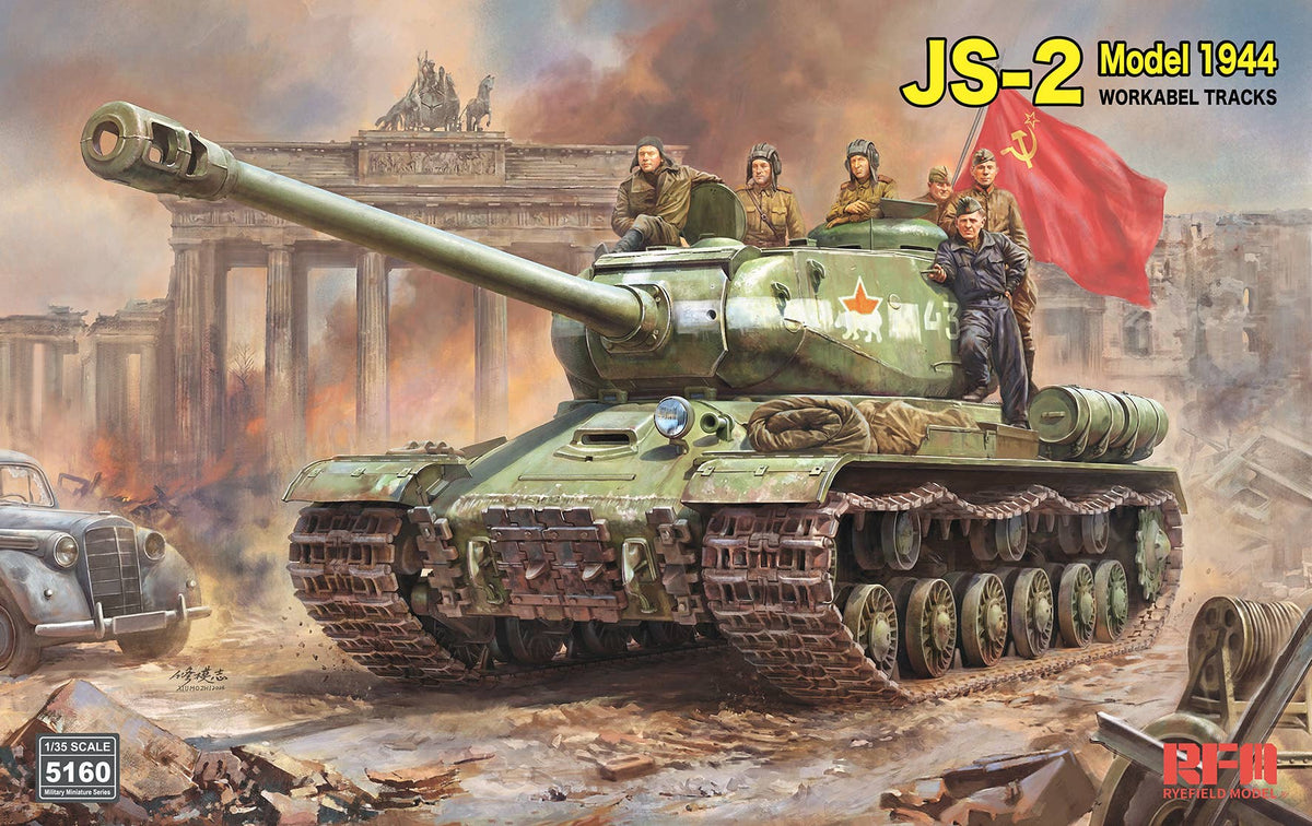 RFM: 1/35 JS-2 Model 1944 Heavy Tank w/Workable Tracks