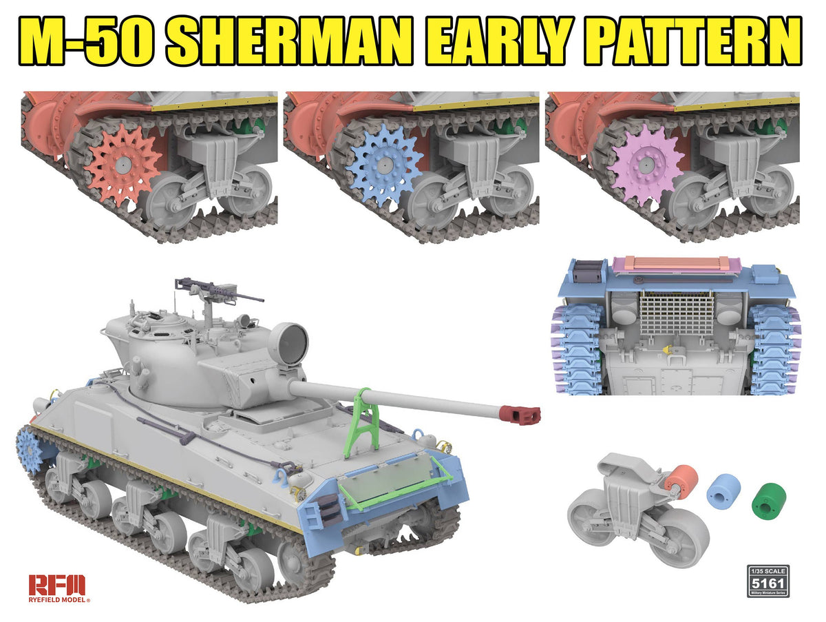 RFM: 1/35 M-50 Sherman Early Pattern