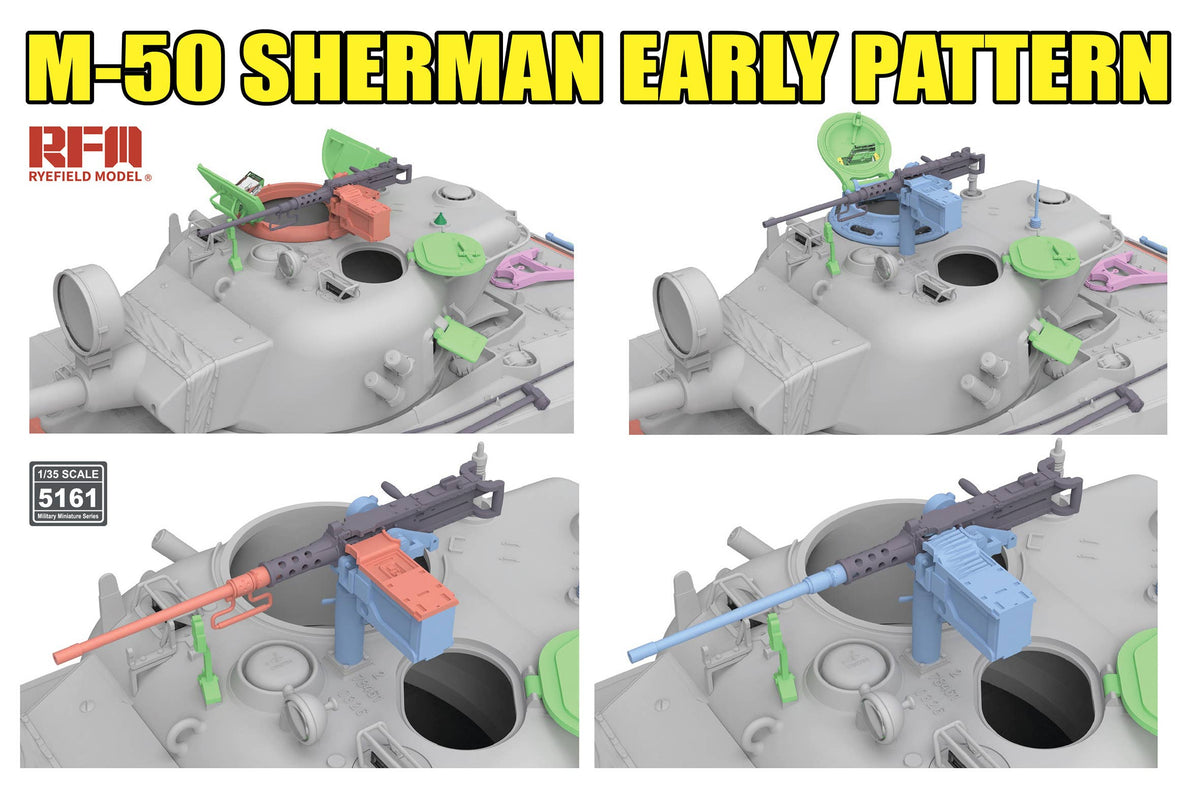 RFM: 1/35 M-50 Sherman Early Pattern