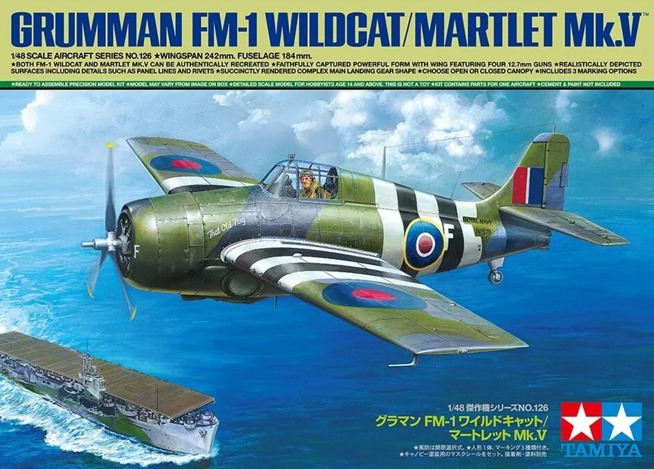 Tamiya: 1/48 Grumman FM-1 Wildcat/Martlet Mk.V