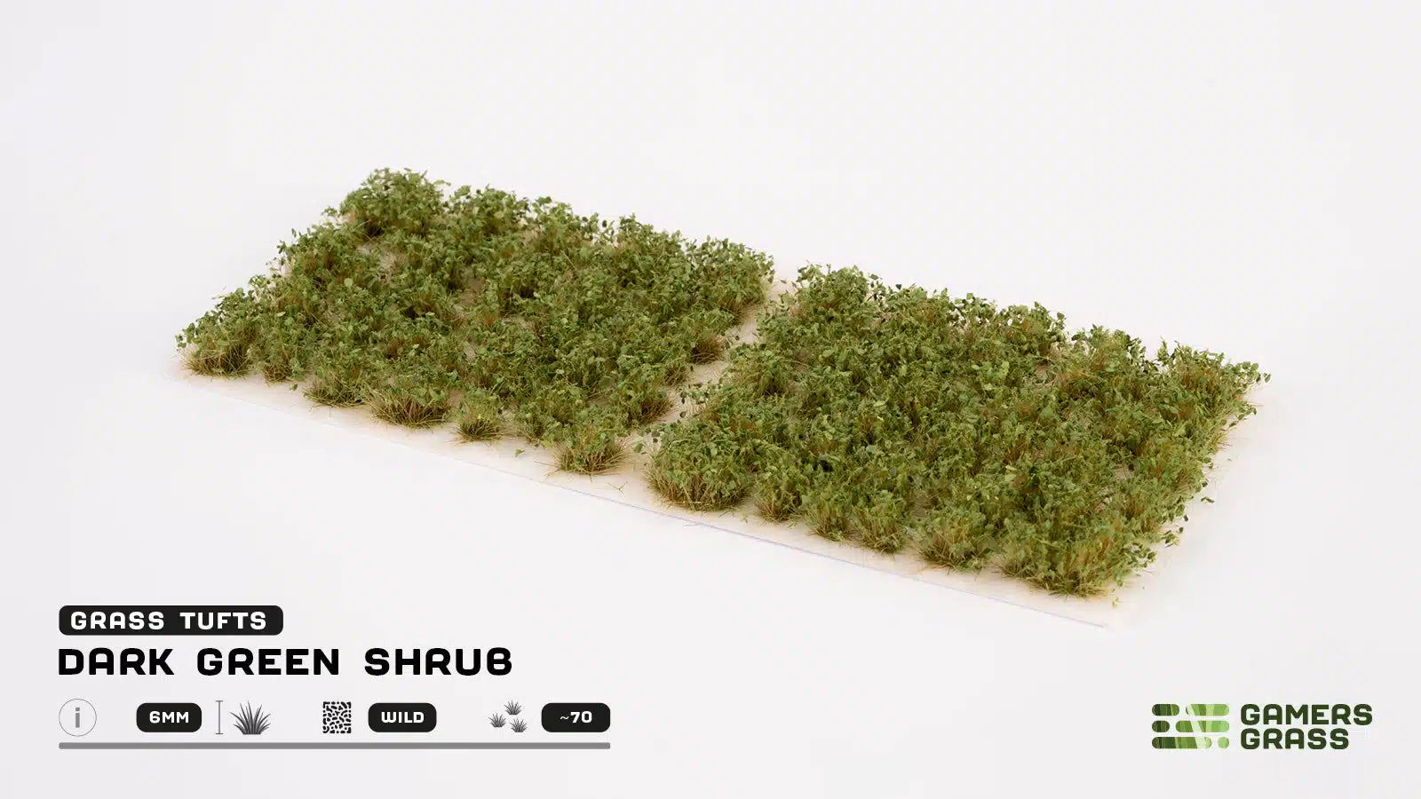 Gamers Grass: Dark Green Shrubs