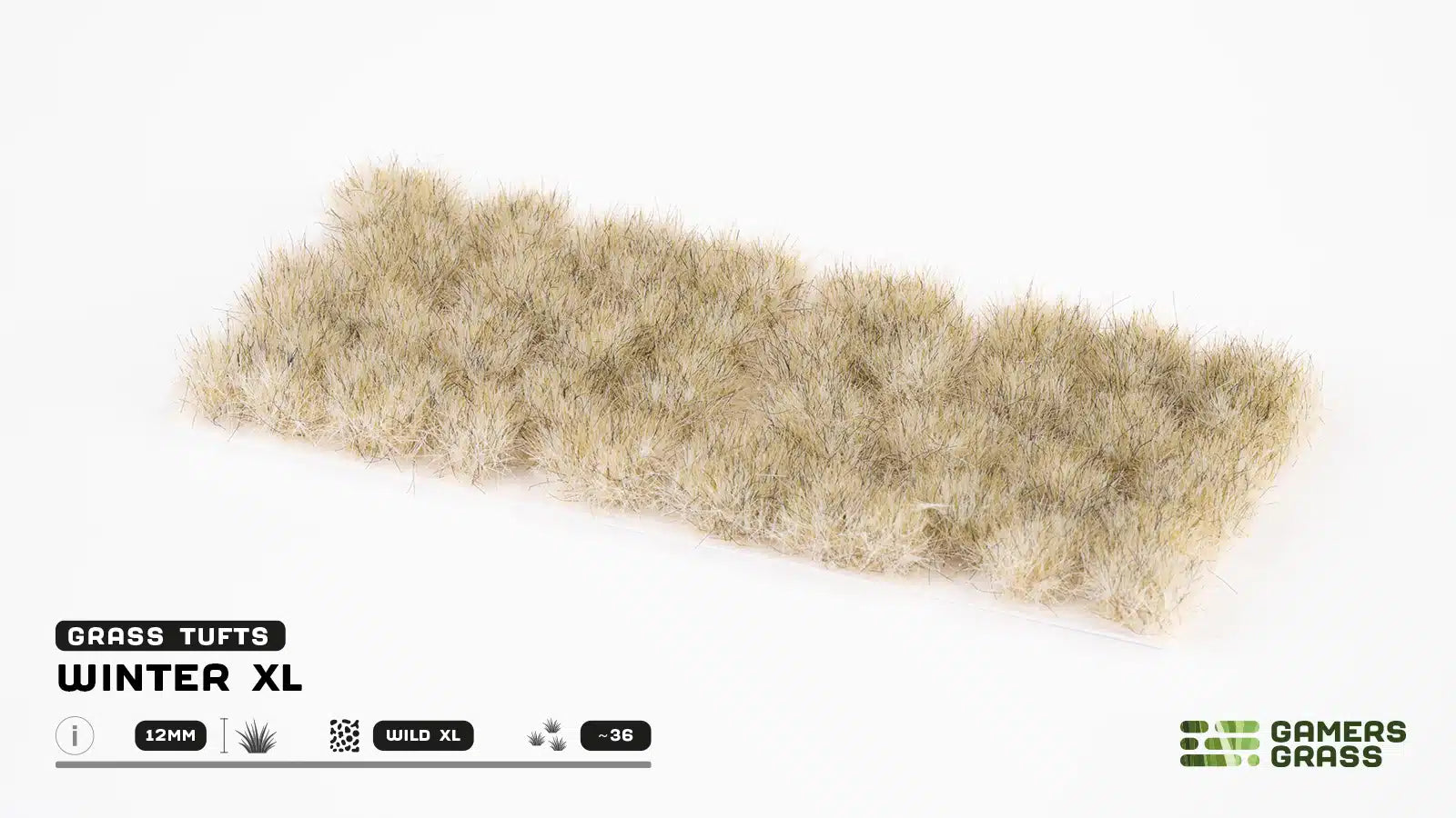 Gamers Grass: Winter XL Tufts (12mm)