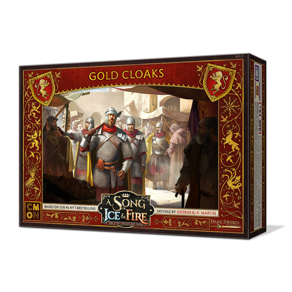A Song of Ice and Fire - Tabletop Miniatures Game - House Lannister - Gold Cloaks