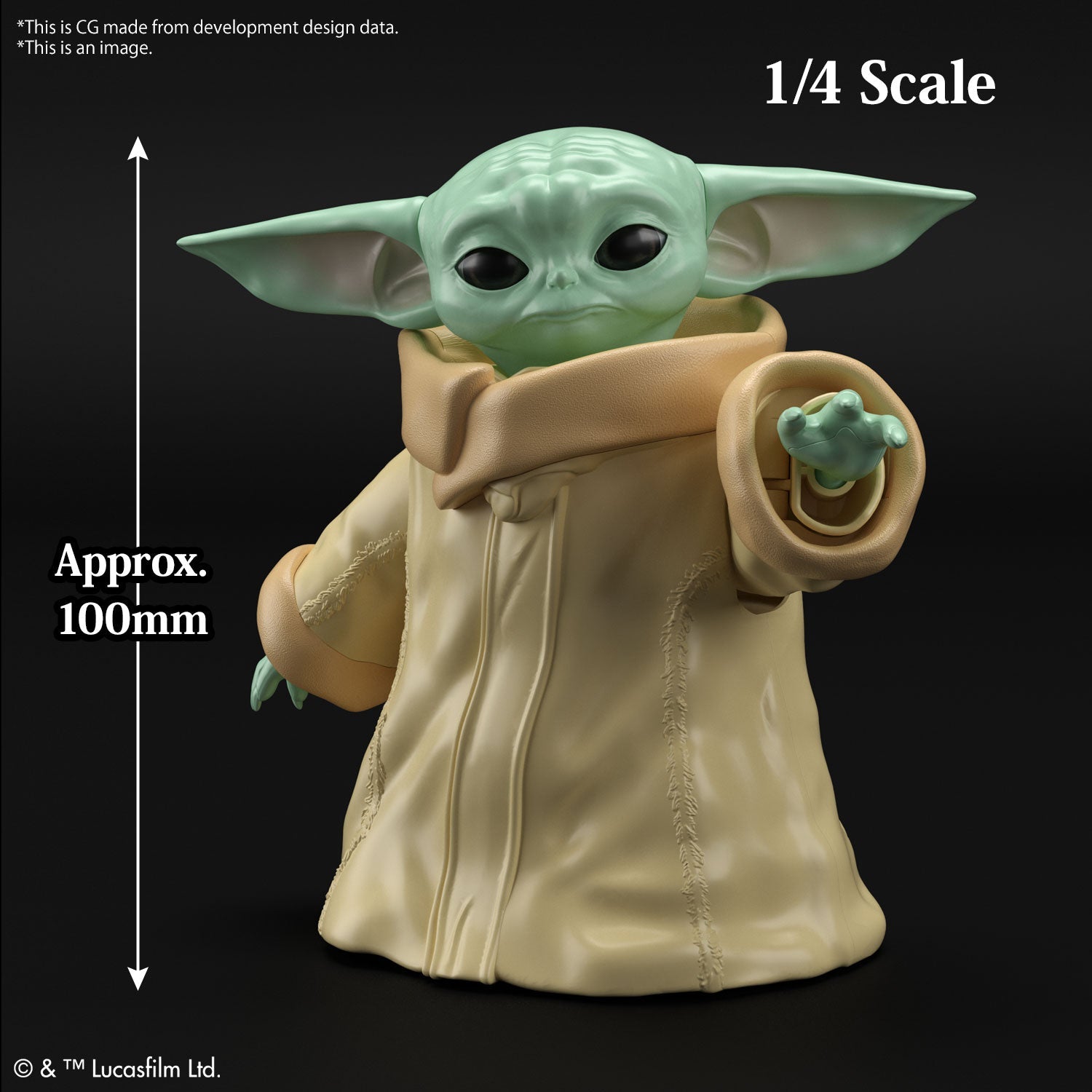 Star Wars: 1/4 & 1/12 Grogu