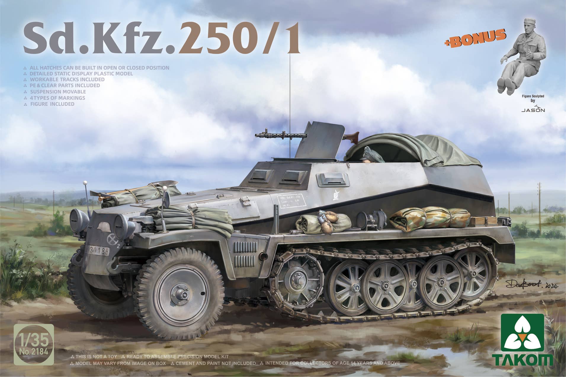 Takom: 1/35 Sd.Kfz. 250/1