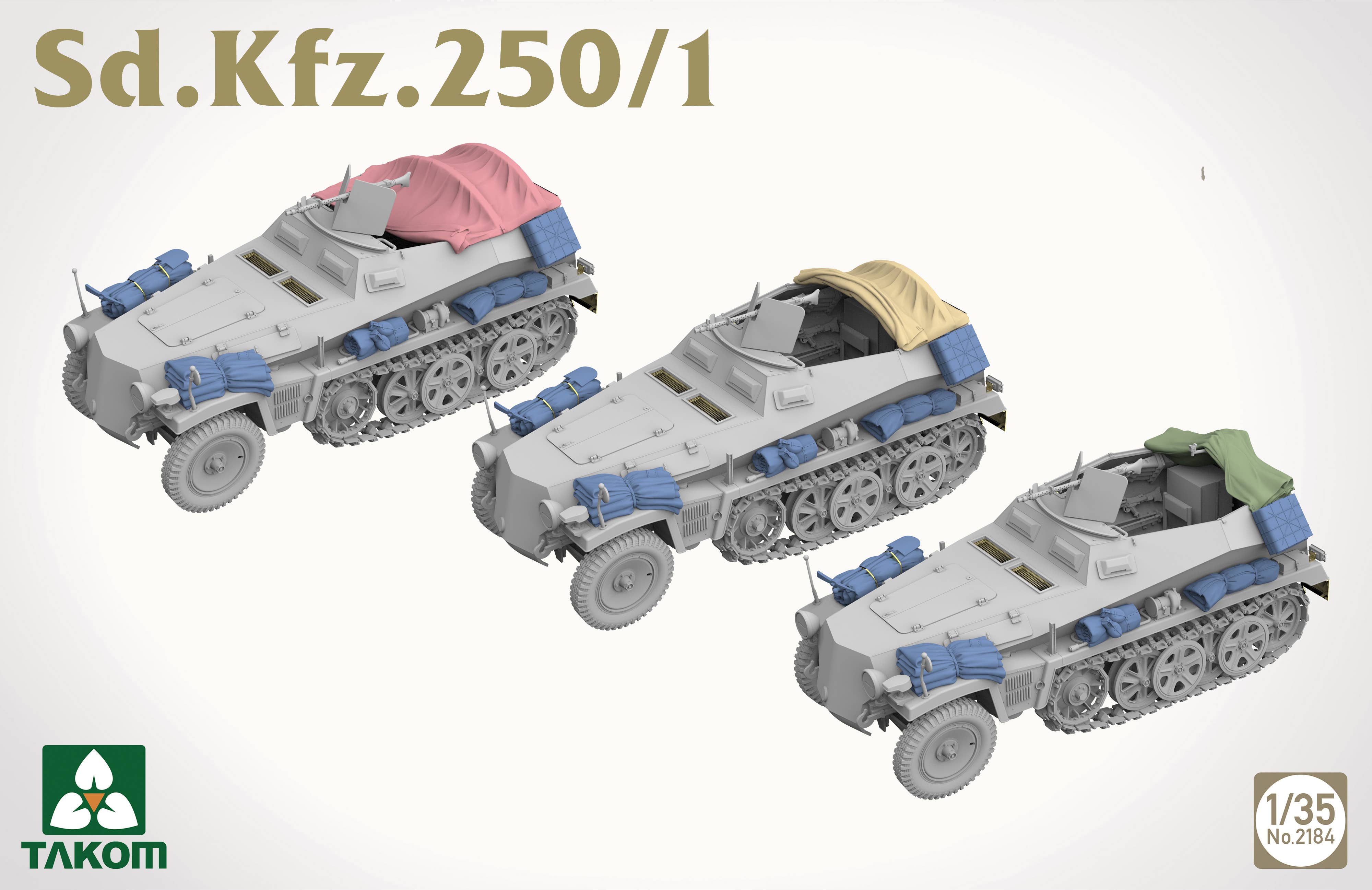 Takom: 1/35 Sd.Kfz. 250/1