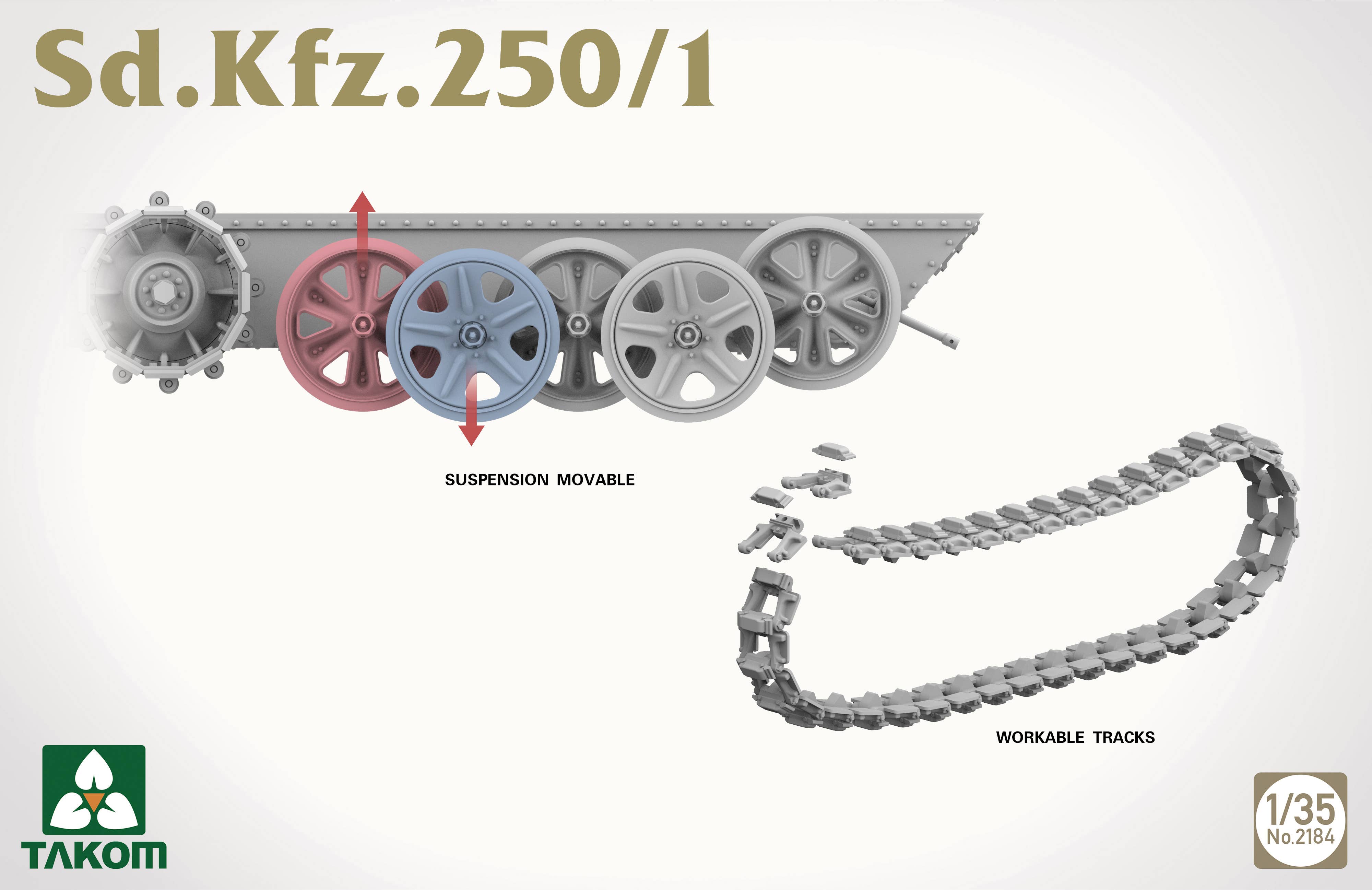 Takom: 1/35 Sd.Kfz. 250/1