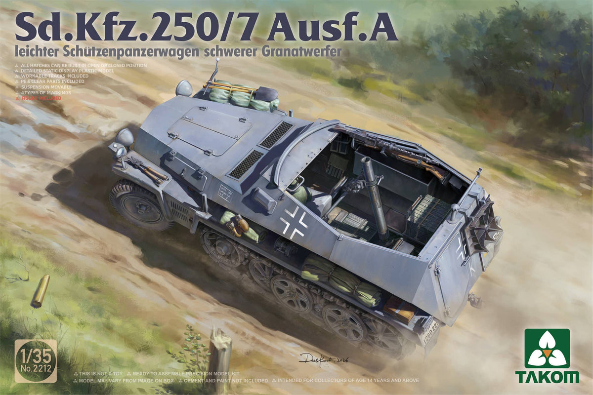 Takom: 1/35 Sd.Kfz. 250/7 Ausf. A