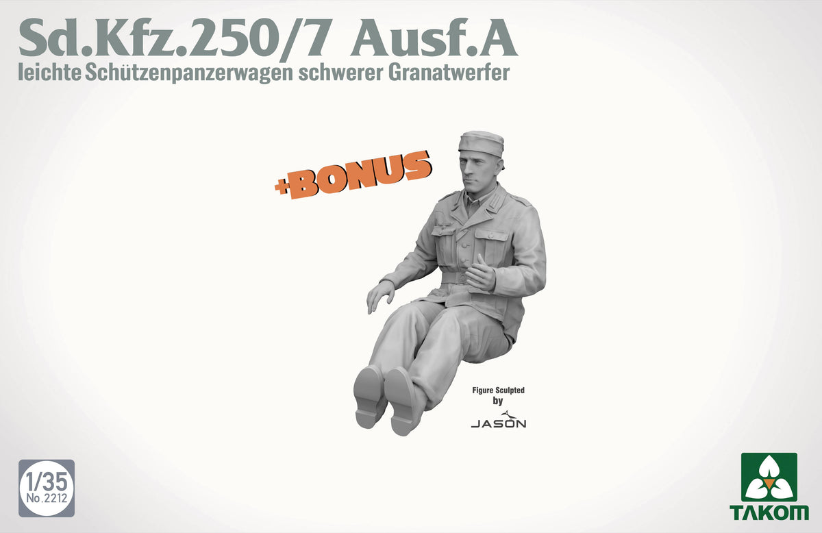 Takom: 1/35 Sd.Kfz. 250/7 Ausf. A