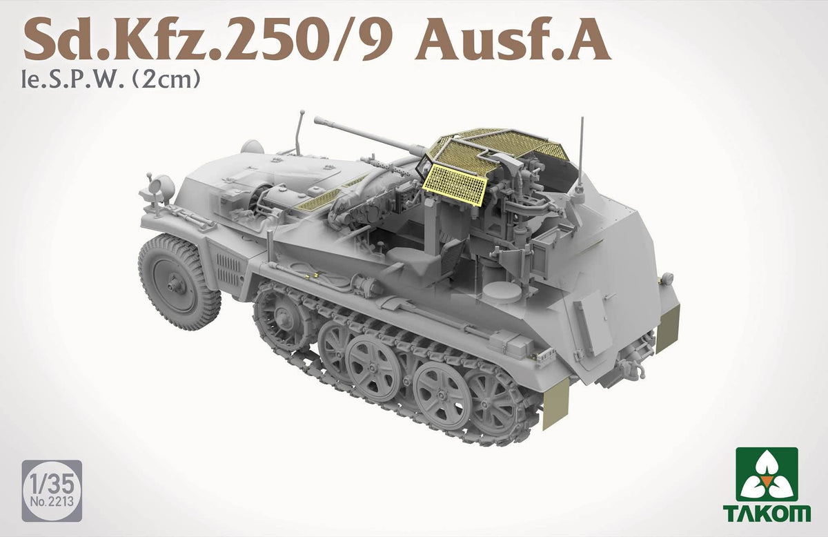 Takom: 1/35 Sd.Kfz. 250/9 Ausf. A le.S.P.W. (2 cm)