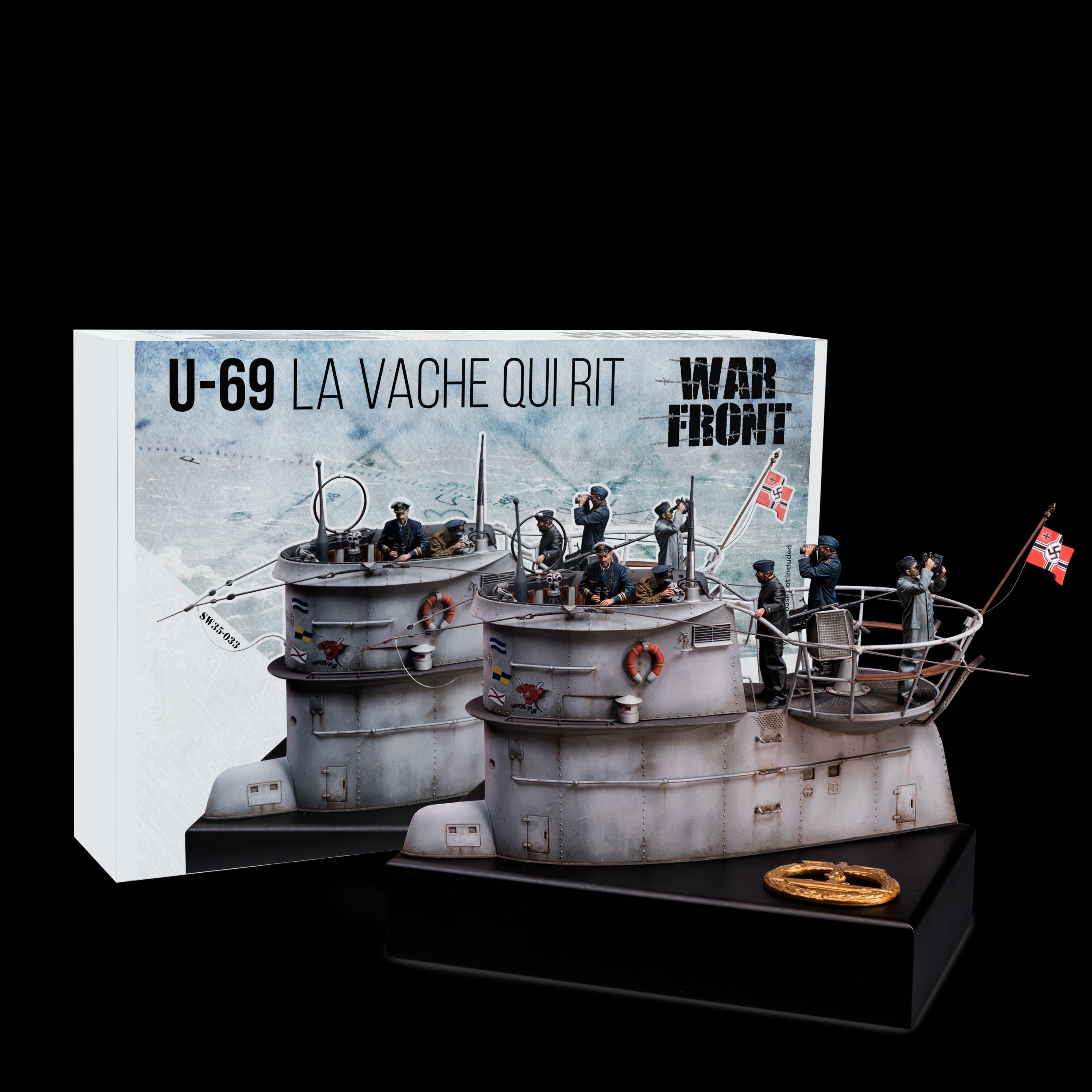 U-69 U-BOAT LA VACHE QUI RIT 1/35