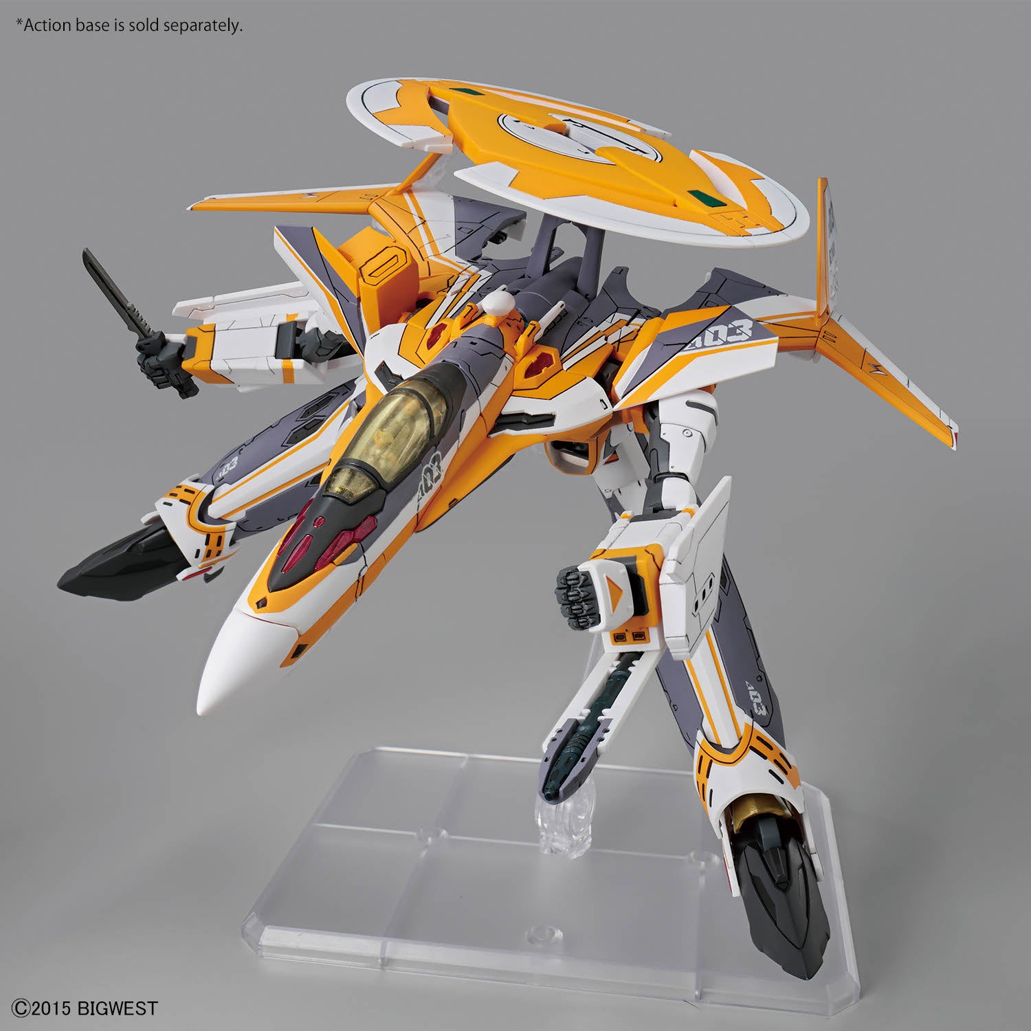 Bandai Macross: HG VF-31E Siegfried (Chuck Mustang Use)