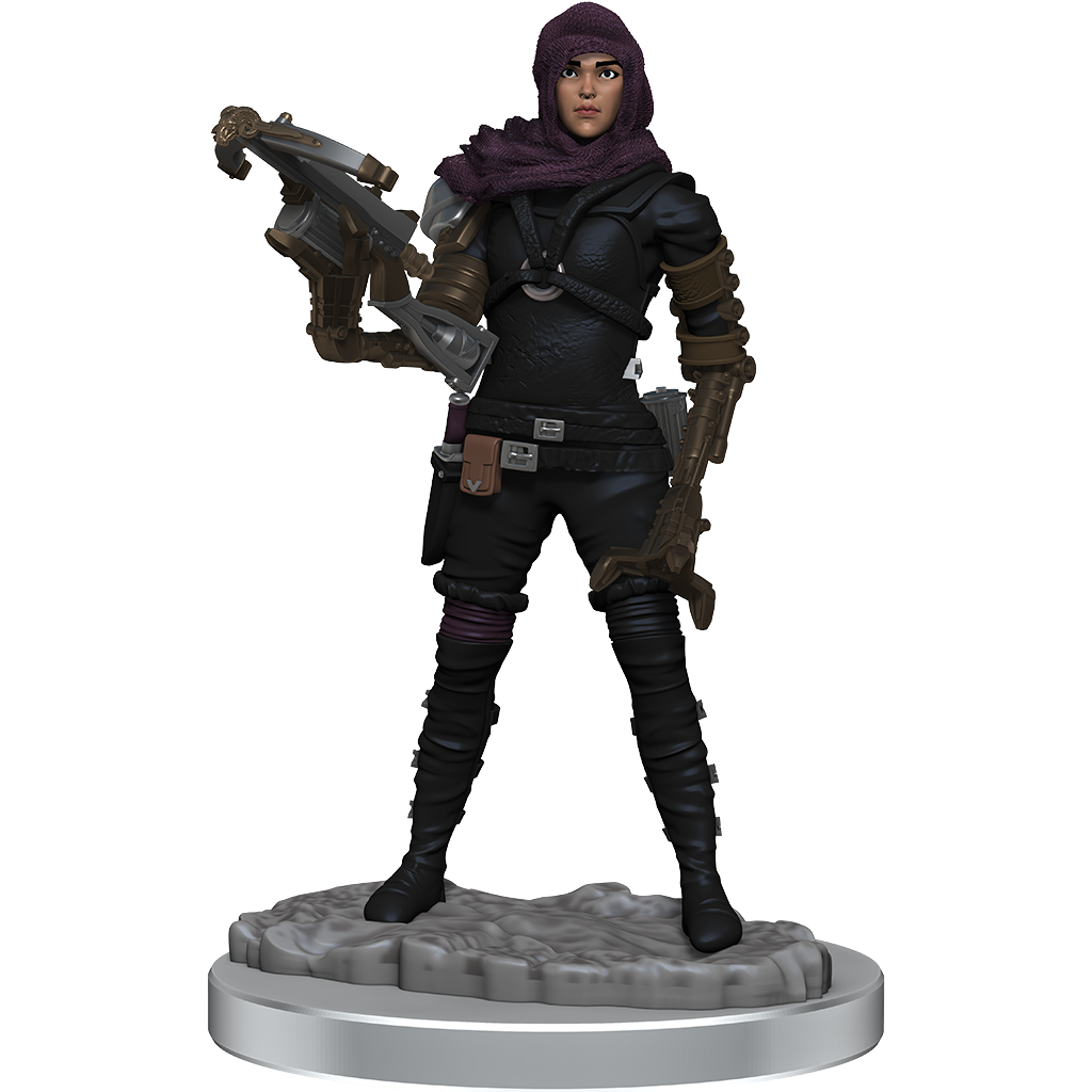 Pathfinder Deep Cuts Unpainted Miniatures: Human Rogue