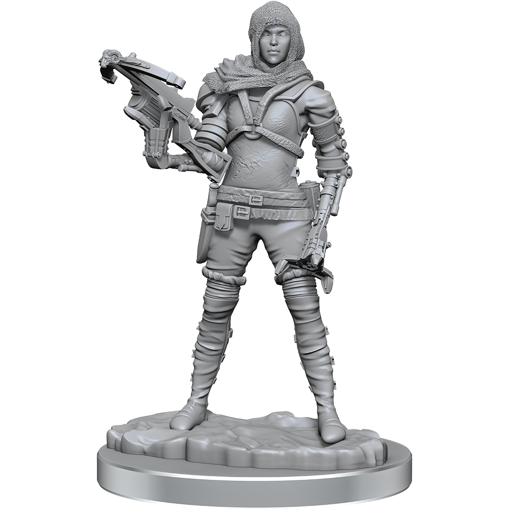 Pathfinder Deep Cuts Unpainted Miniatures: Human Rogue