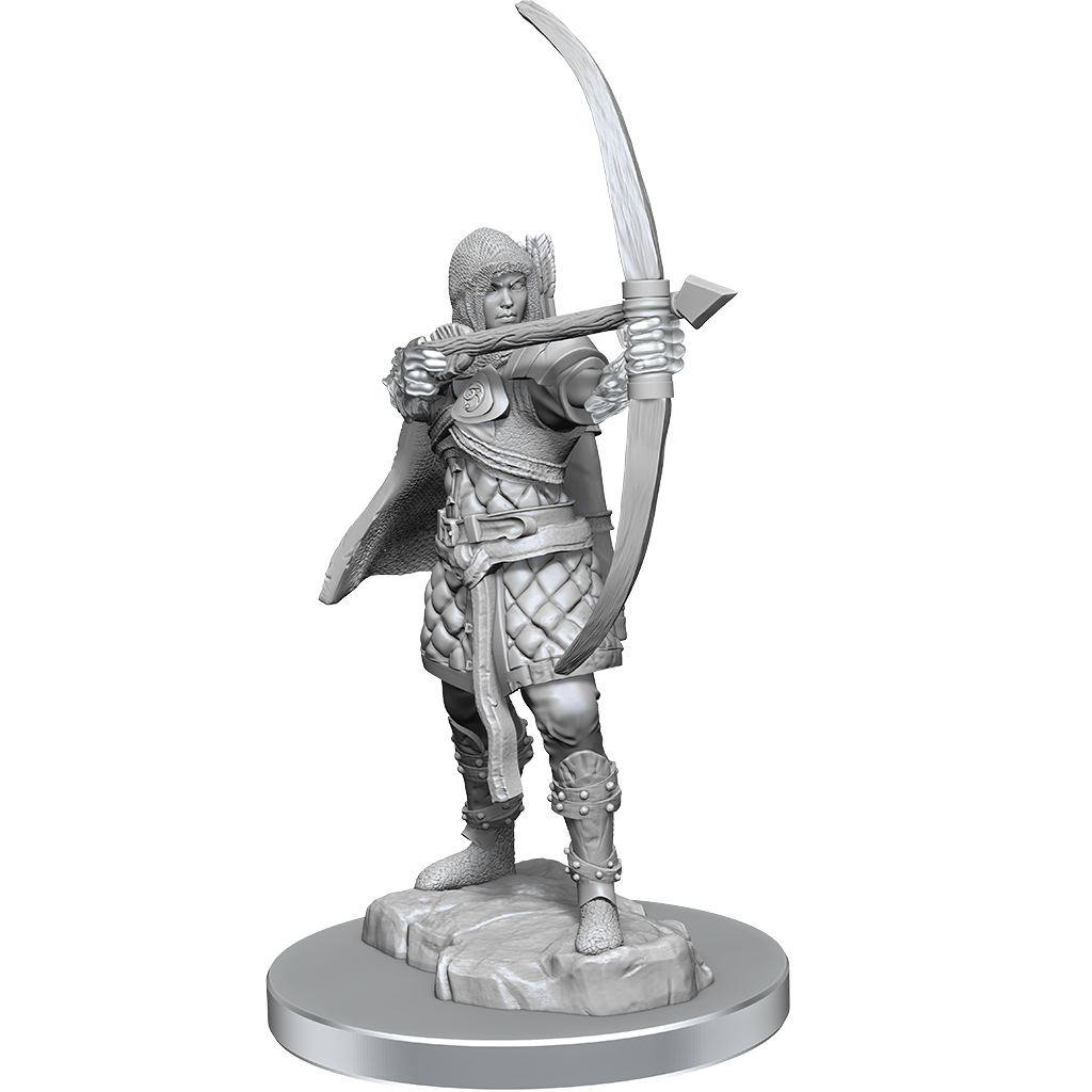 Pathfinder Deep Cuts Unpainted Miniatures: Human Rogue