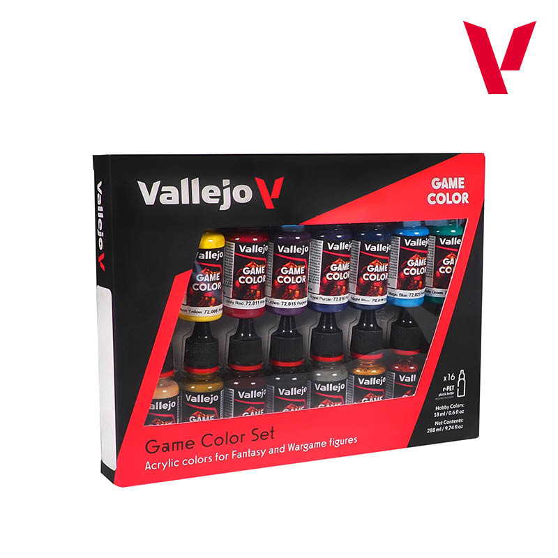 Vallejo: Game Color Advanced Set (16 Colors)