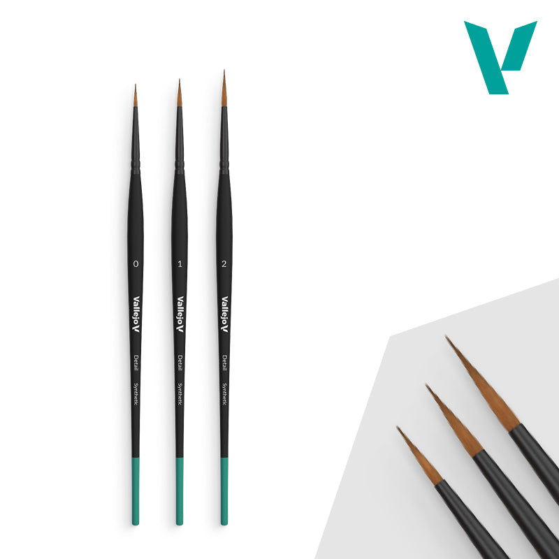 Vallejo: Detail – Design Brush Set