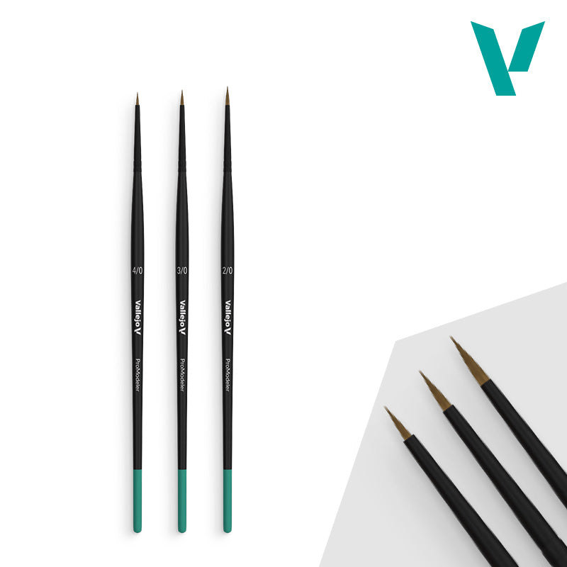 Vallejo: Pro Modeler – Definition Brush Set