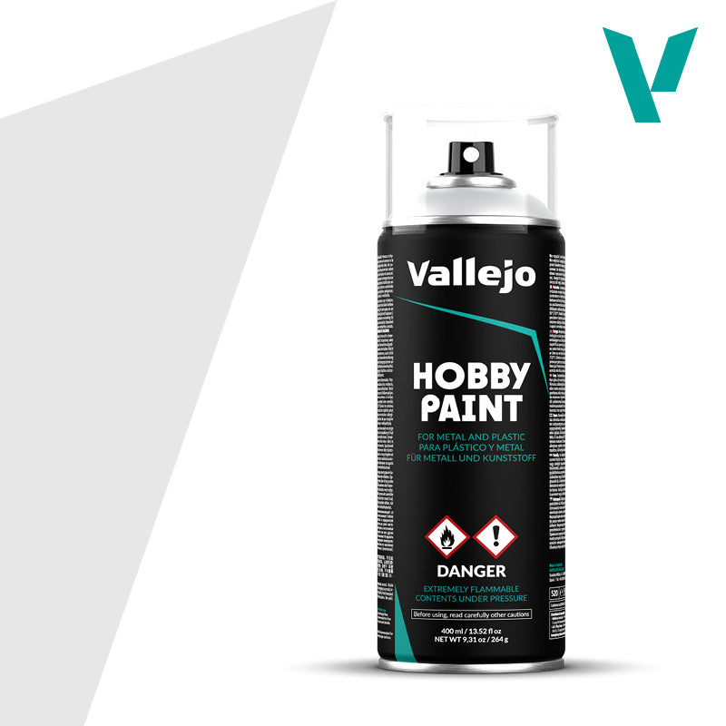 Vallejo: Surface Primer Spray Grey (400ml)