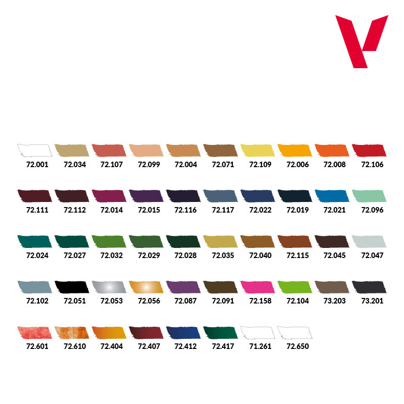 Vallejo: Inspiration Color Set (48 Colors)