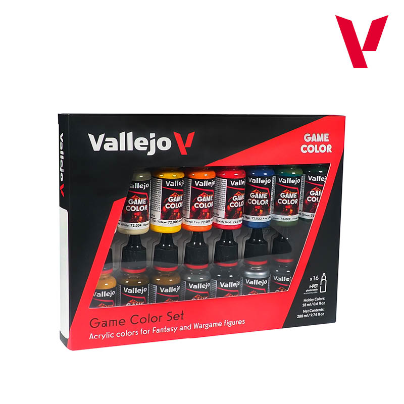 Vallejo: Game Color Introduction Set (16 Colors)