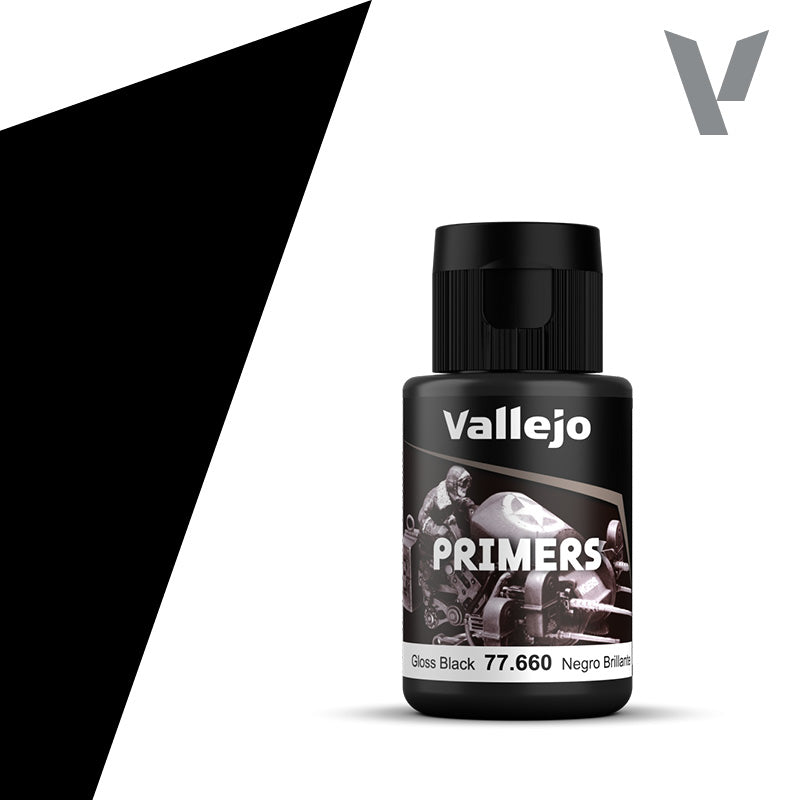 Vallejo: Gloss Black Primer (32ml)