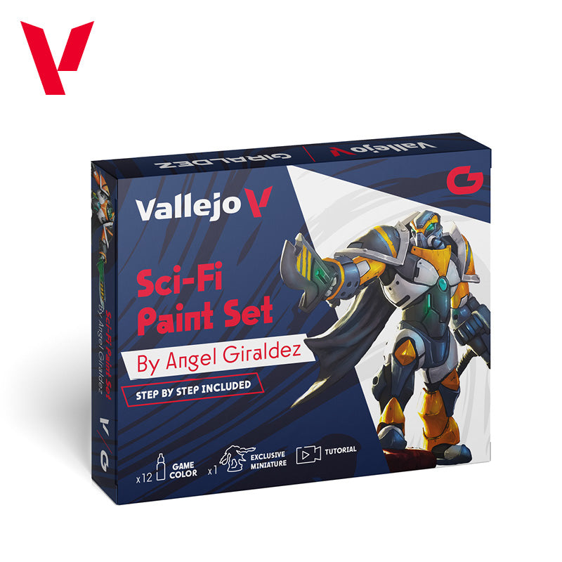 Vallejo: Sci-Fi Paint Set (12 Colors)