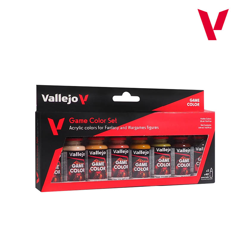 Vallejo: Game Color Skin Tones Set (8 Colors)