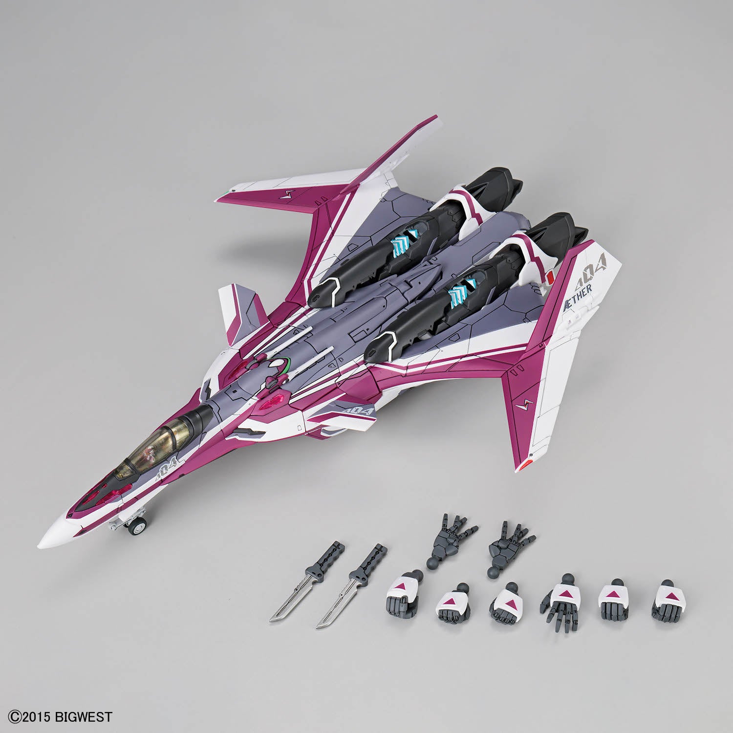 Bandai Macross: HG VF-31C Siegfried (Mirage Farina Jenius)
