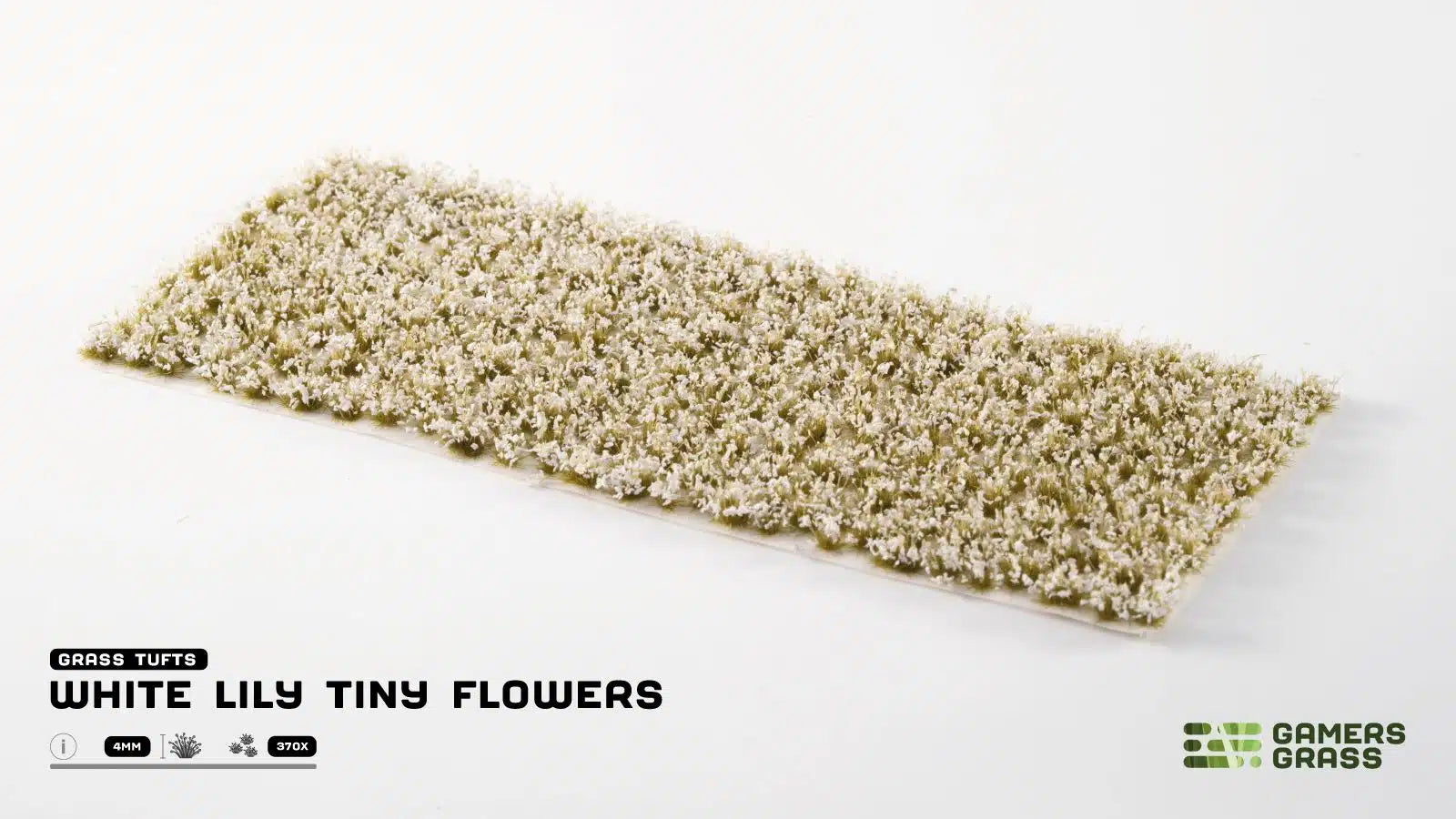 Gamers Grass: White Lily Tiny Flowers