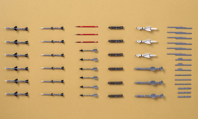 Hasegawa [X72-9] 1:72 Aircraft Weapons V : U.S. Missiles And Launcher Set