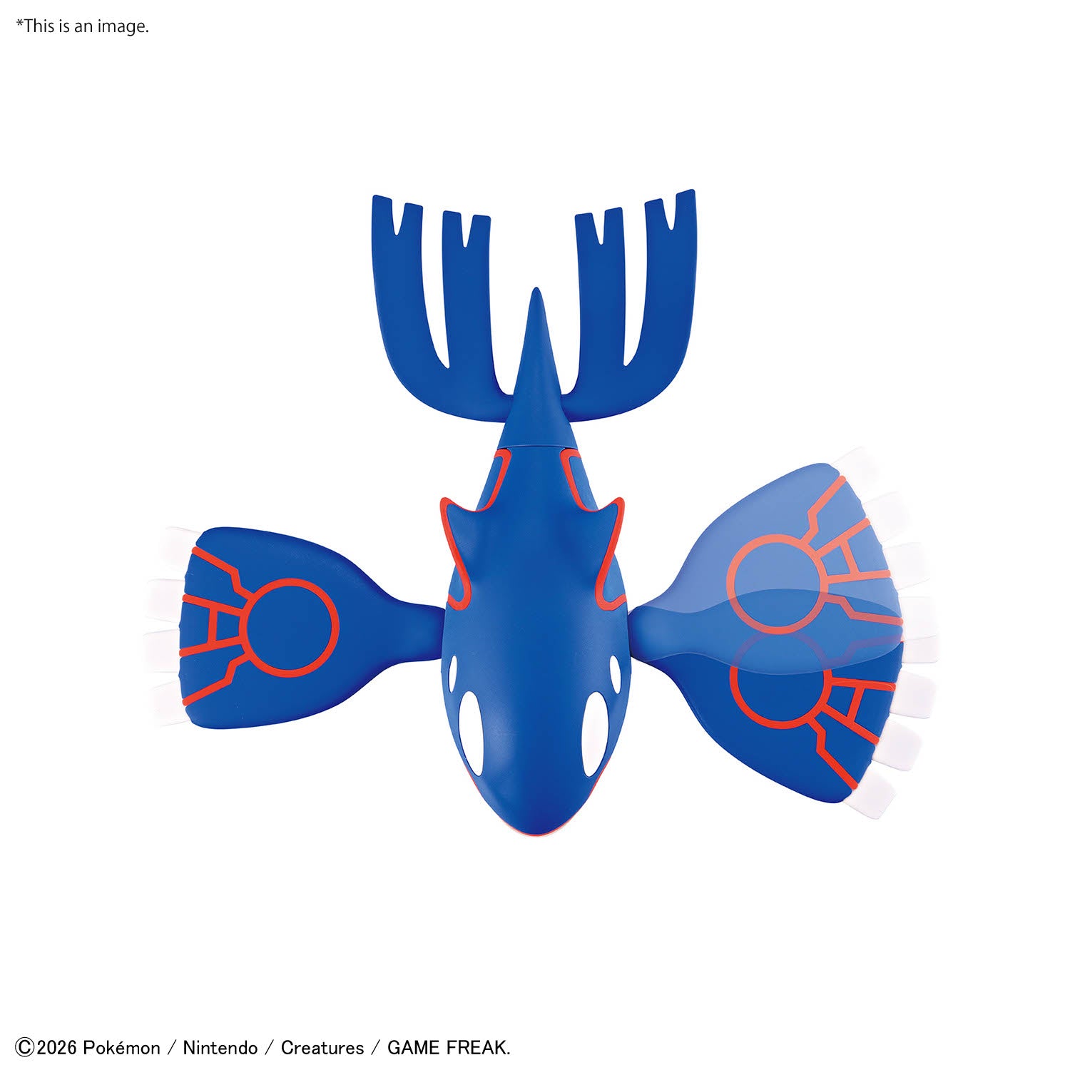 Bandai Pokemon Model Kit: Kyogre