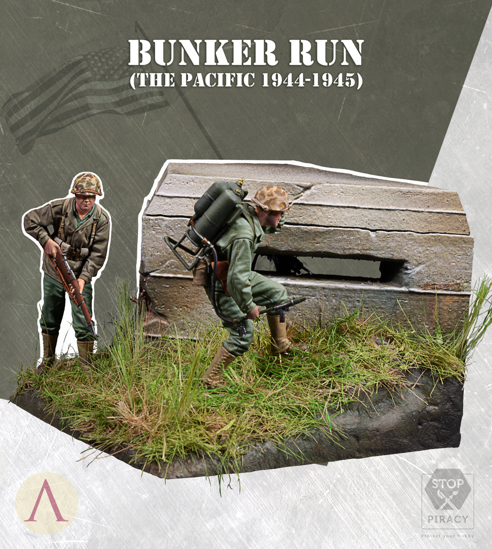 BUNKER RUN (THE PACIFIC, 1944-1945) 1/35