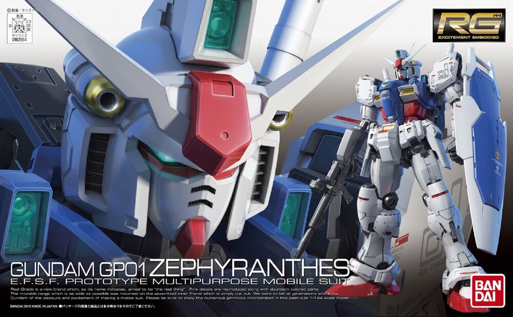 RG #12 RX-78GP01 Gundam Zephyranthes