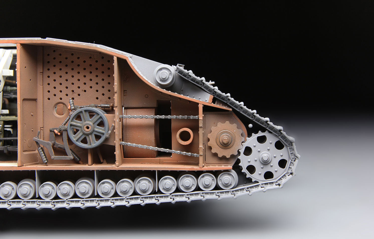 Meng: 1/35 British Heavy Tank MK.V Male, Full Interior Kit