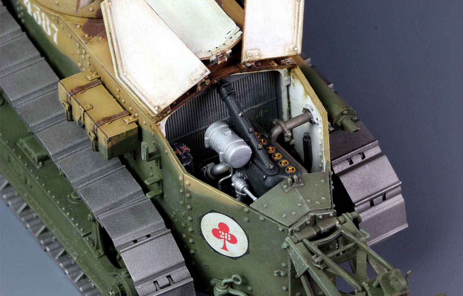 Meng: 1/35 French FT-17 Light Tank (Cast Turret), Full Interior